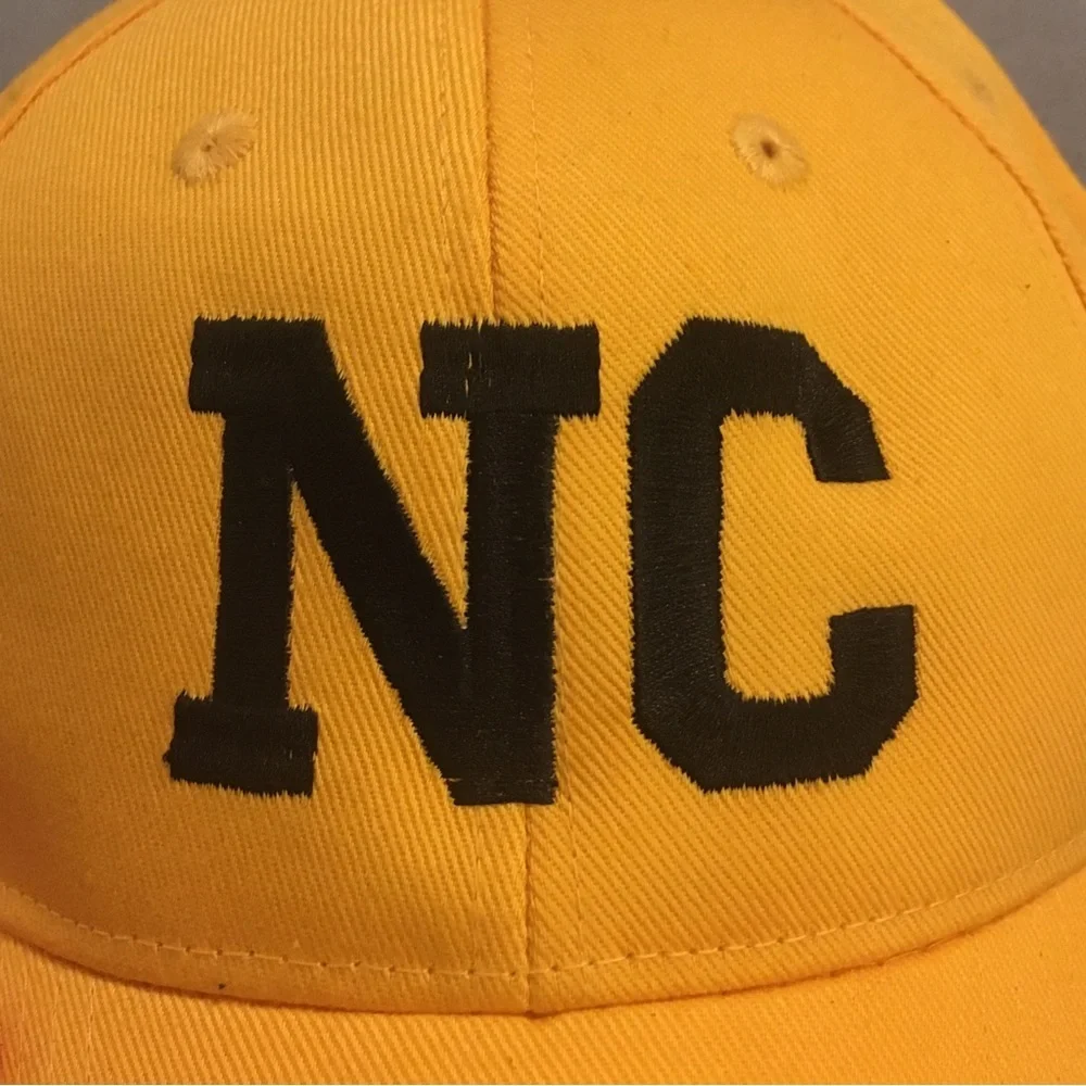 Yellow NC Youth Ball Cap